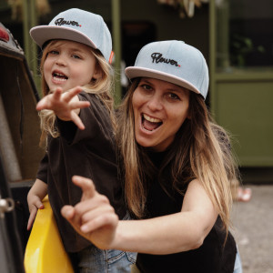 Casquette femme Edition Limitée "Jean Flower" (Maman) Hello Hossy