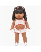 Gordis - Maillot de bain 2 Pièces "Retro Blanc" pour poupon Gordis