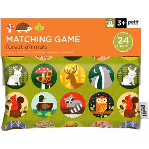 Jeu Memory Game "Animaux de la forêt" (3 ans et +) PEtit Collage