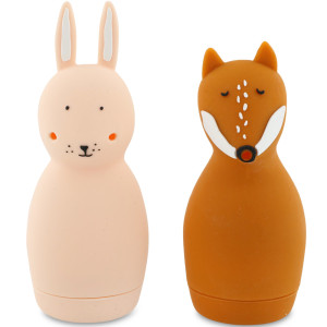 Jouets de bain Squeezy "Mrs Lapin & Mr Renard" (12 mois et +) TRixie