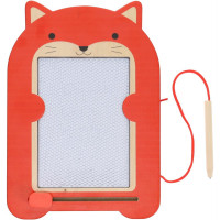 Ardoise Magique en bois "Renard" (3 ans et +)