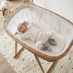 Berceau en bois Kumi Mesh "Lichen" Charlie Crane