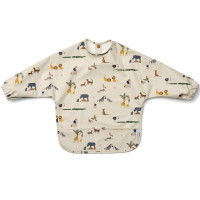 Bavoir manches longues imperméable (12-36 mois) Merle "All Together"