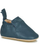 Chaussons bébé en cuir My Blu "Bleu Denim"