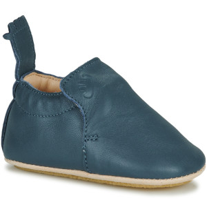 Chaussons bébé en cuir My Blu "Bleu Denim" Easy Peasy
