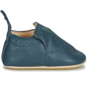 Chaussons bébé en cuir My Blu "Bleu Denim" Easy Peasy