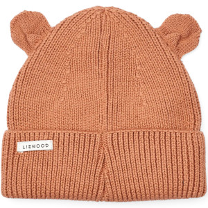Bonnet bébé en tricot coton bio Gina Ours "Tuscany Rose" (12-24 mois) Liewood