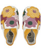 Chaussons bébé en cuir Soft Sole "Fleur White"
