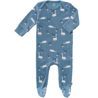 Pyjama avec pieds en coton bio "Dino"