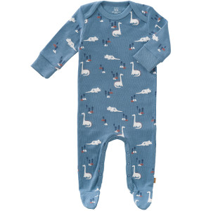 Pyjama bébé avec pieds en coton bio "Dino" Fresk