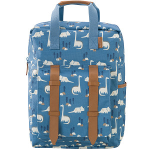 Sac à dos enfant (34 cm) en PET recyclé "Dino" Fresk