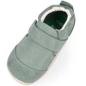Chaussures pré-marche en cuir Xplorer Marvel "Sauge" Bobux