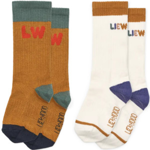 Chaussettes en coton Annette "Caramel" Liewood
