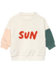 Sweat bébé en coton bio "Little Gang Sun"