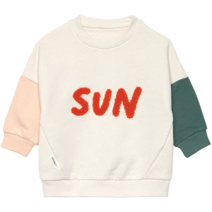 Sweat bébé en coton bio "Little Gang Sun"