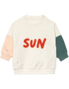 Sweat bébé en coton bio "Little Gang Sun"