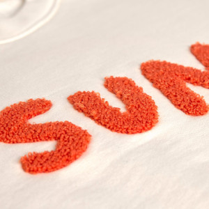 Sweat bébé en coton bio "Little Gang Sun"