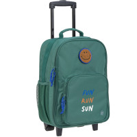 Valise trolley enfant Little Gang "Vert Foncé"