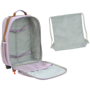 Valise trolley enfant Little Gang "Lilas" Lassig