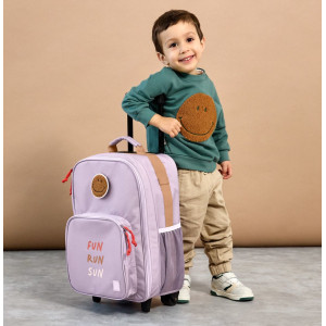 Valise trolley enfant Little Gang "Lilas" Lassig