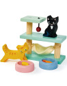 Set en bois Pets "Chat" (3 ans et +)  Tender Leaf Toys