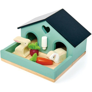 Set en bois Pets "Lapin" (3 ans et +) Tender Leaf Toys