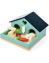 Set en bois Pets "Lapin" (3 ans et +) Tender Leaf Toys