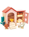 Set en bois Pets "Poulailler" (3 ans et +) Tender Leaf Toys
