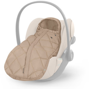 Chancelière universelle pour siège auto Snogga Mini 2 "Almond Beige" (0-24 mois) Cybex