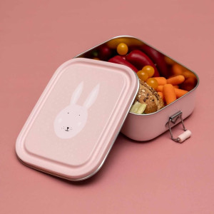Boîte repas enfant en inox "Mrs Lapin" Trixie