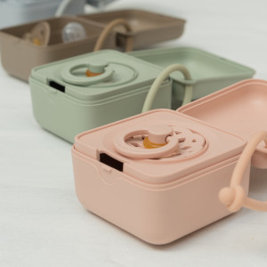 Boîte à tétines "Rose Blush" BIBS