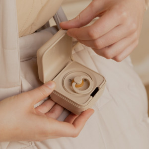 Boîte à tétines "Rose Blush" BIBS