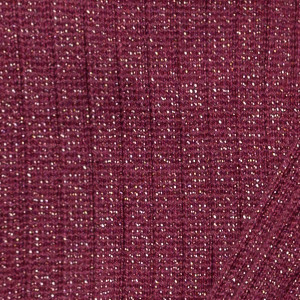 Collants fille en coton égyptien et Lurex Amélie "Raisin Rose" Collégien