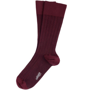 Chaussettes courtes enfant en coton Grain de Caviar "Bordeaux Grand Cru"