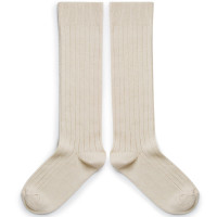 Chaussettes hautes enfant en coton "Doux Agneau"