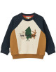 Sweat enfant en coton bio Aude "Holiday Friends"