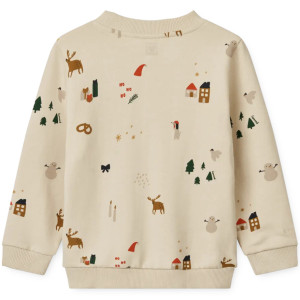 Sweat en coton bio Thora "Printed Holiday" Liewood