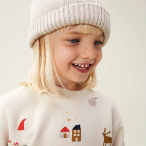 Sweat en coton bio Thora "Printed Holiday" Liewood