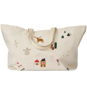 Totebag en coton bio "Holiday" (grand) Liewood