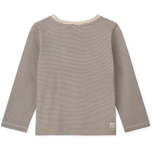 T-shirt manches longues en coton bio Apia "Holiday Reindeer" Liewood