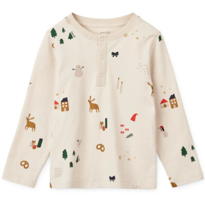 Pyjama enfant 2 pièces en coton bio Whilem "Holiday" Liewood