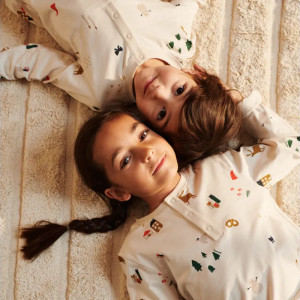 Pyjama enfant 2 pièces en coton bio Whilem "Holiday" Liewood