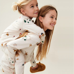 Pyjama enfant 2 pièces en coton bio Whilem "Holiday" Liewood