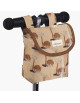 Sac de guidon en coton enduit "Gédéon"