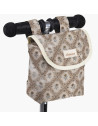 Sac de guidon en coton enduit "Alma"