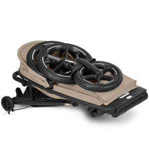 Poussette Avi Spin chassis noir "Almond Beige" Cybex