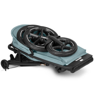 Poussette Avi Spin chassis noir "Stormy Blue" Cybex