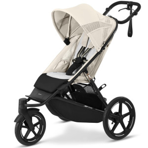 Poussette Avi Spin chassis noir "Seashell Beige" Cybex