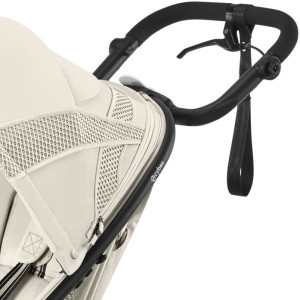 Poussette Avi Spin chassis noir "Seashell Beige" Cybex