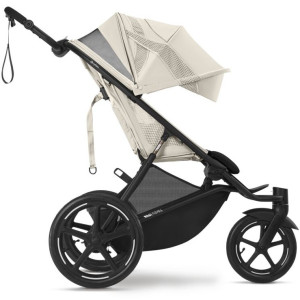 Poussette Avi Spin chassis noir "Seashell Beige" Cybex